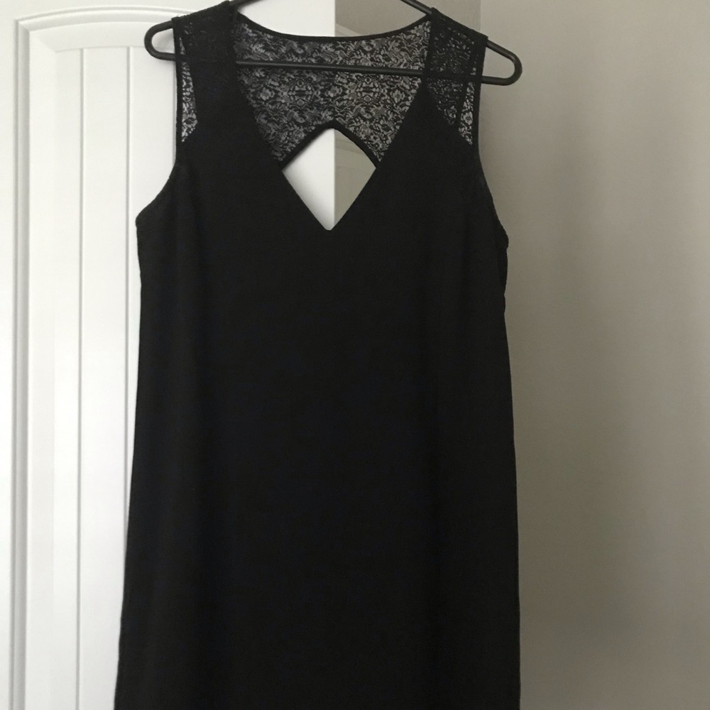 Black short dress!